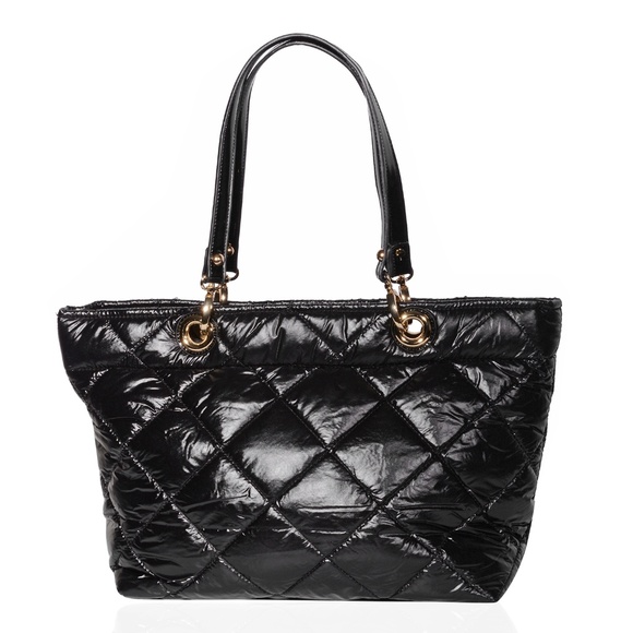 Handbags - Vegan Quilted Bubble Tote Bag